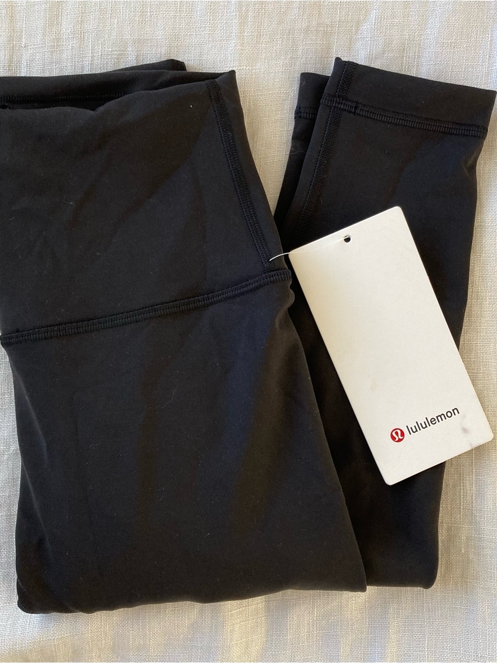 lululemon athletica Black Performance Leggings Wunder Train HR Tight 28”
